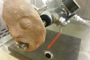 Watch vomiting machine simulate how stomach bugs spread