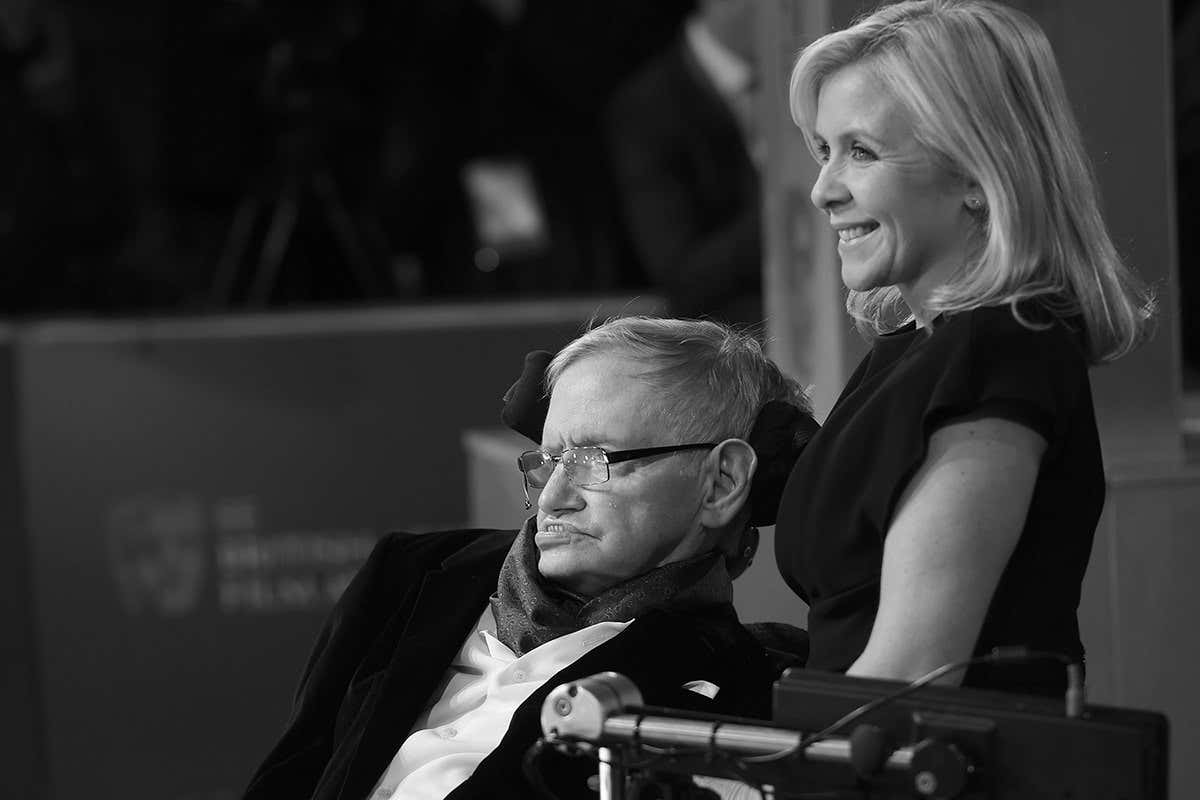 Stephen and Lucy Hawking