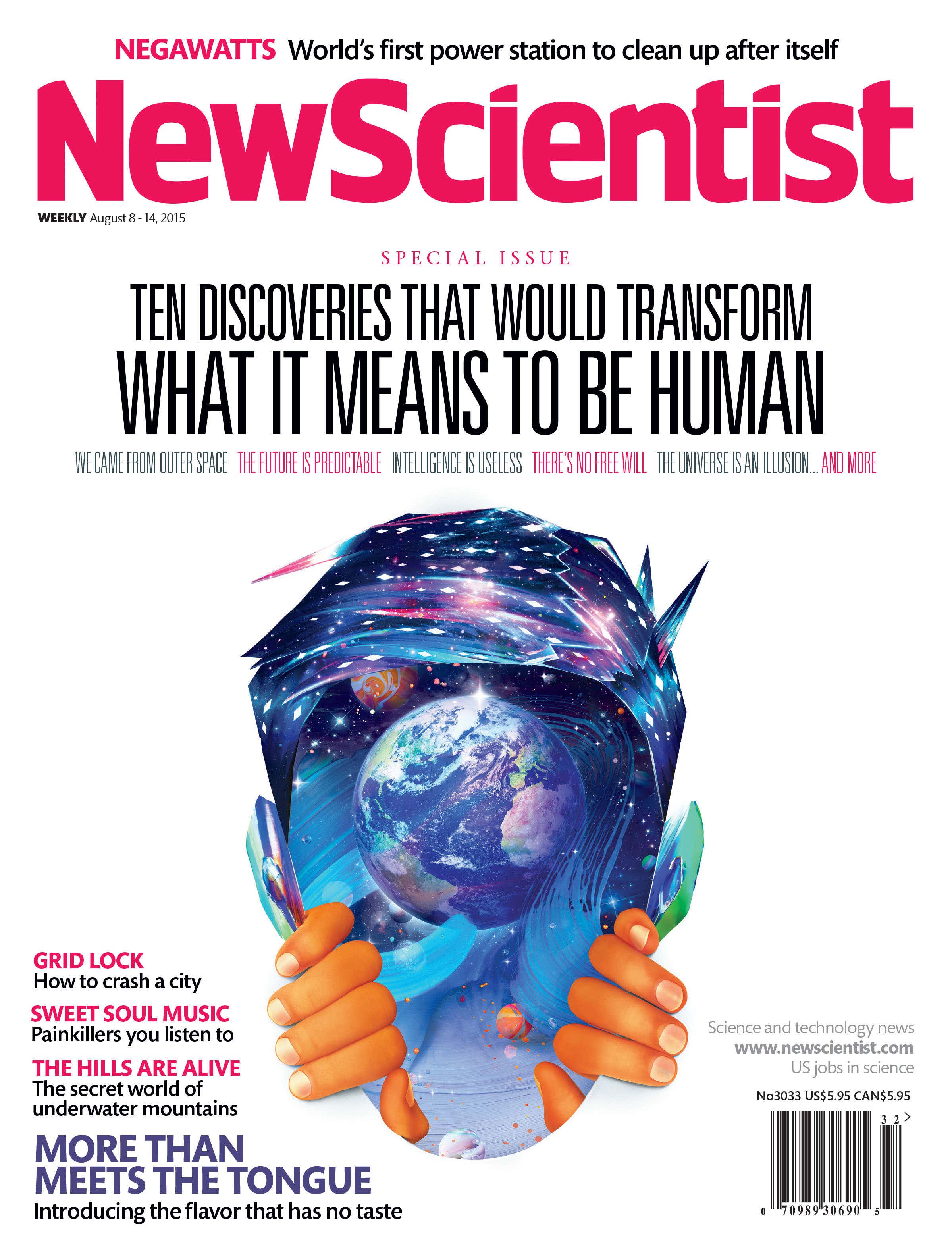 New Scientist issue 3033 cover