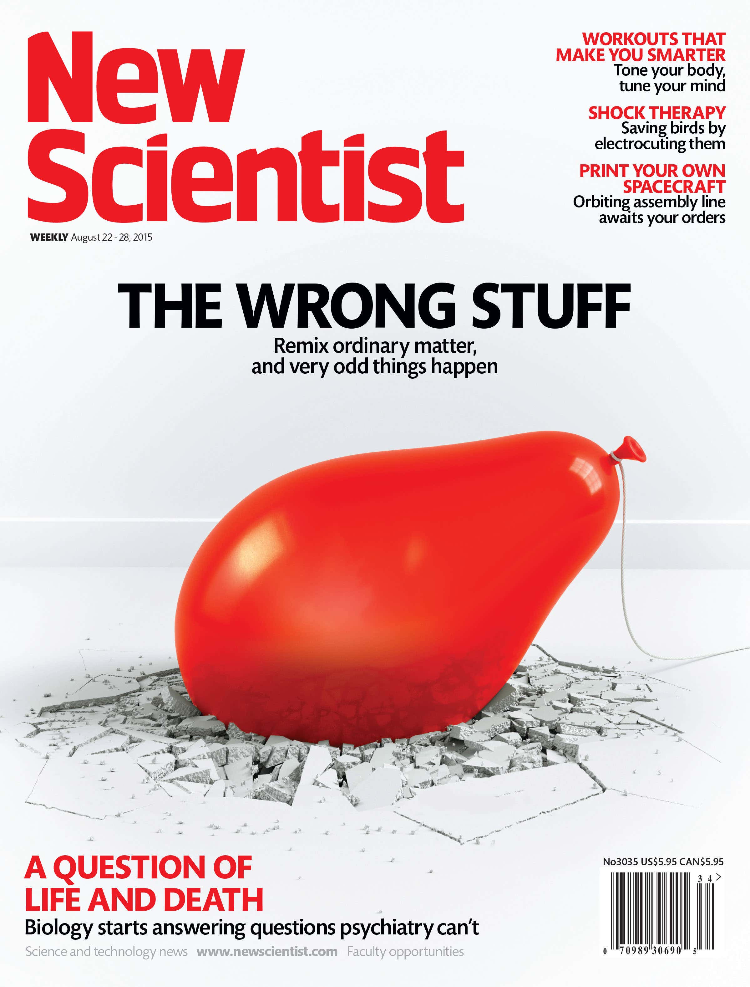 New Scientist issue 3035 cover