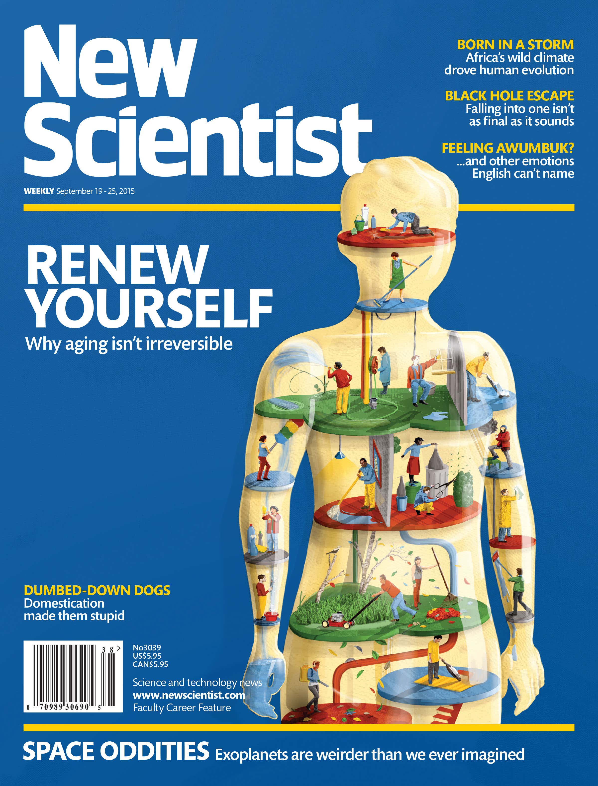 New Scientist issue 3039 cover