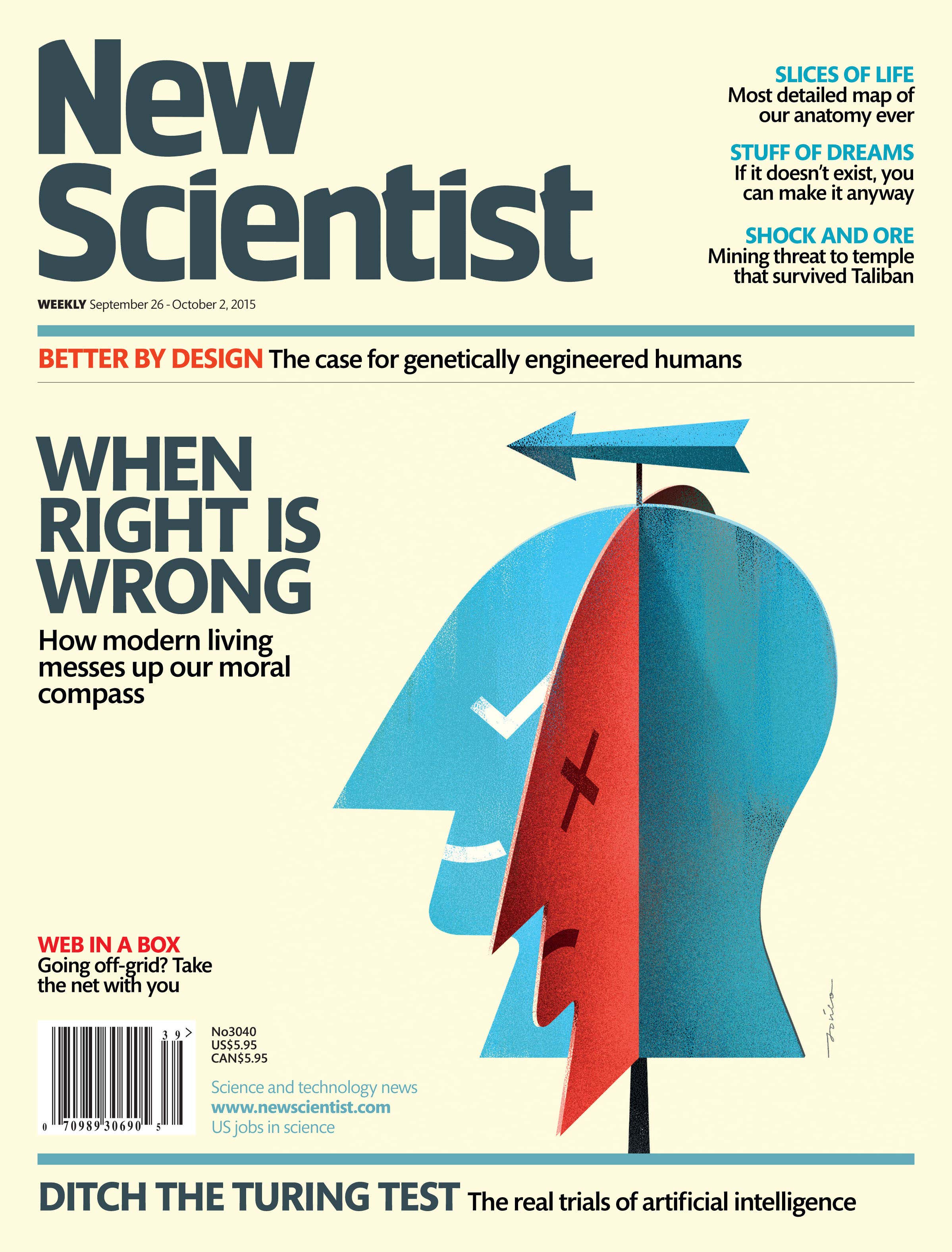 New Scientist issue 3040 cover