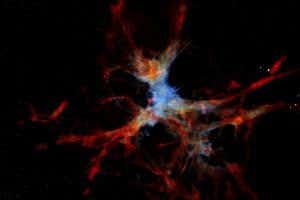 Spider galaxies spotted eating gas caught in the cosmic web