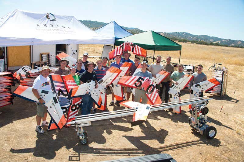 Watch 50 drones controlled at once in a record-breaking swarm