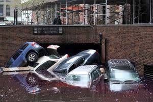 Floods that hit New York City every 500 years now hit every 24