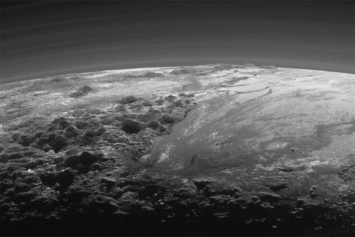 New Pluto pics show weird terrain shaped by alien ‘water’ cycle
