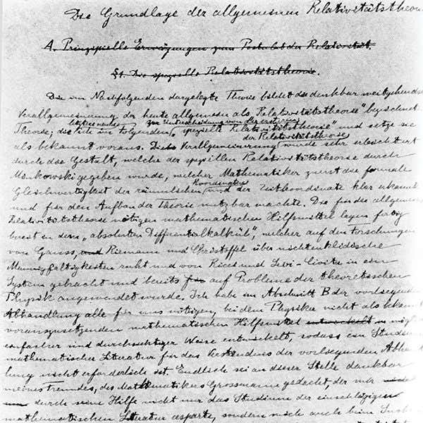 Einstein's field equations