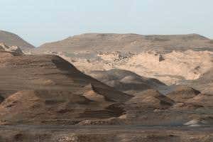 Lake once filled the crater on Mars where Curiosity rover sits