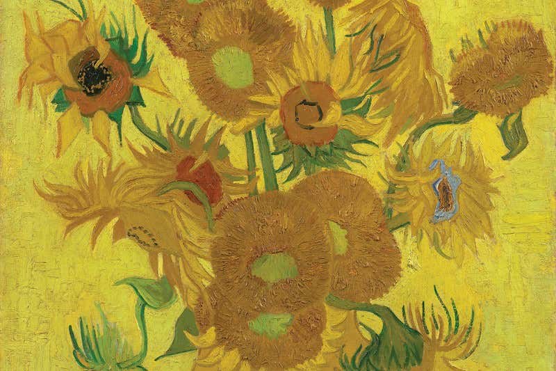 Map shows where van Gogh's <em>Sunflowers</em> could lose their lustre
