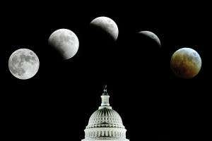 Flying gold knocked the moon off course and ruined eclipses