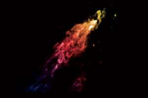 Prodigal gas cloud was born in Milky Way and is crashing back in