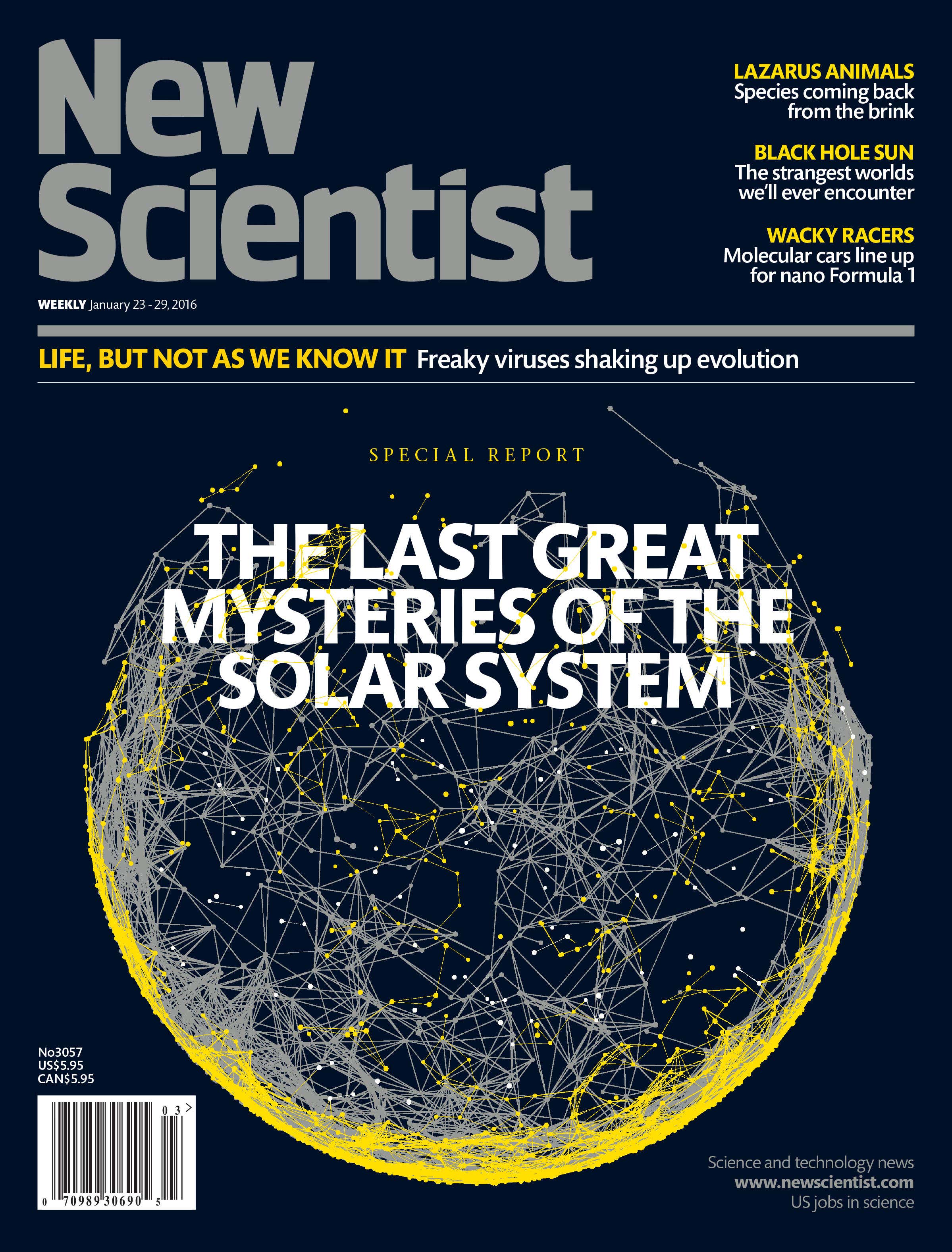 New Scientist issue 3057 cover