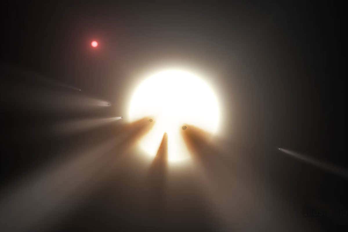 'alien megastructure' star