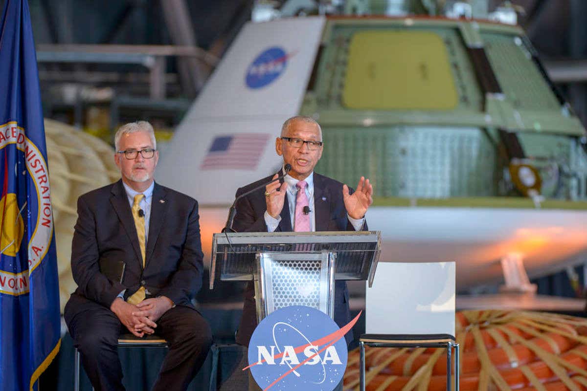 NASA administrator Charles Bolden
