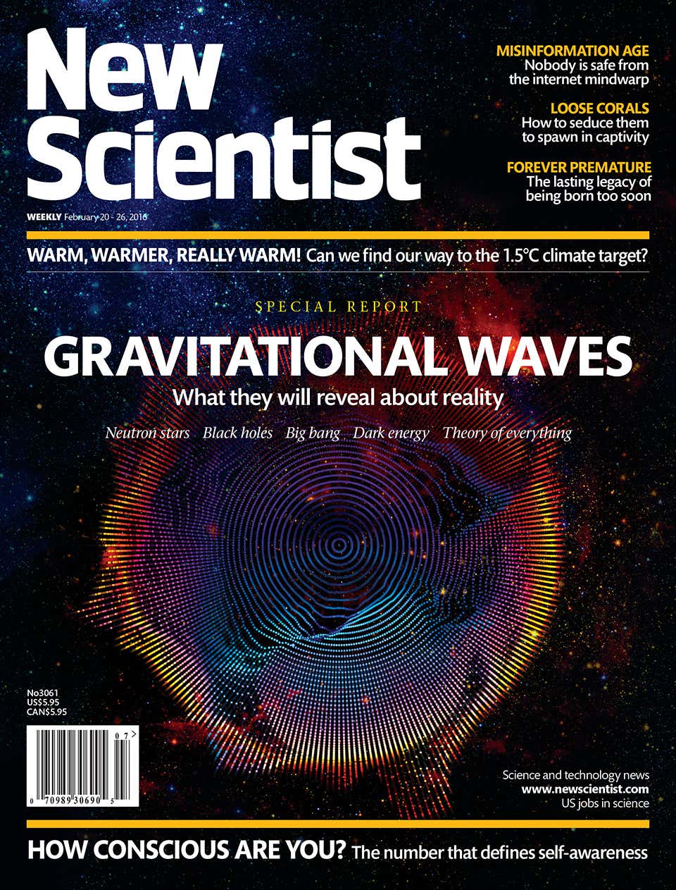 New Scientist issue 3061 cover