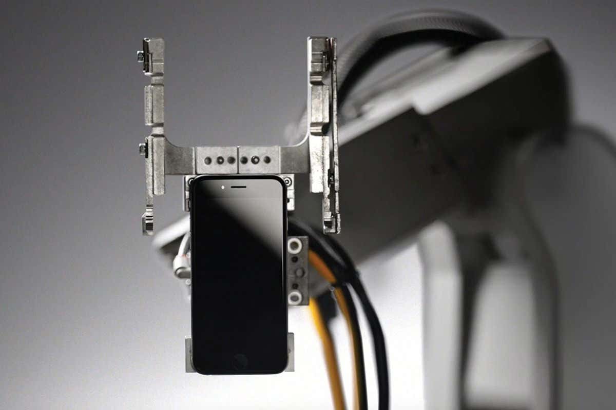 robot and mobile phone