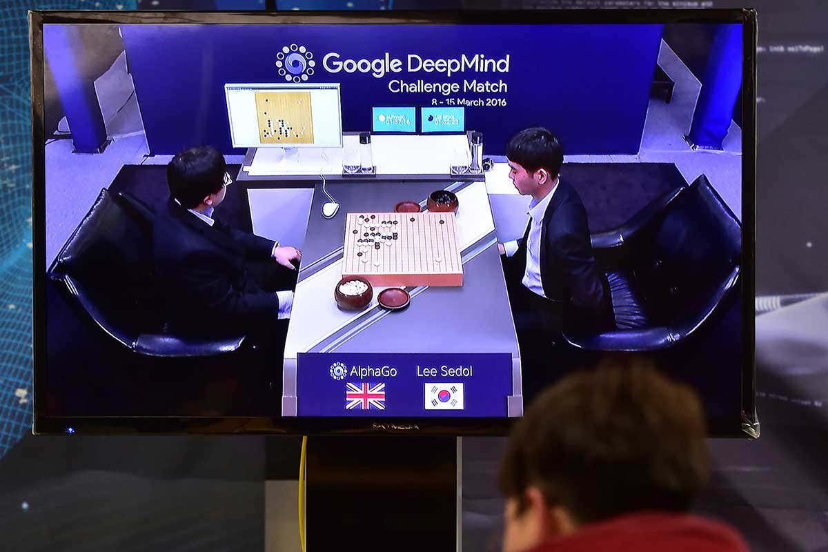 The AlphaGo AI beat Lee Sedol in the first of five games