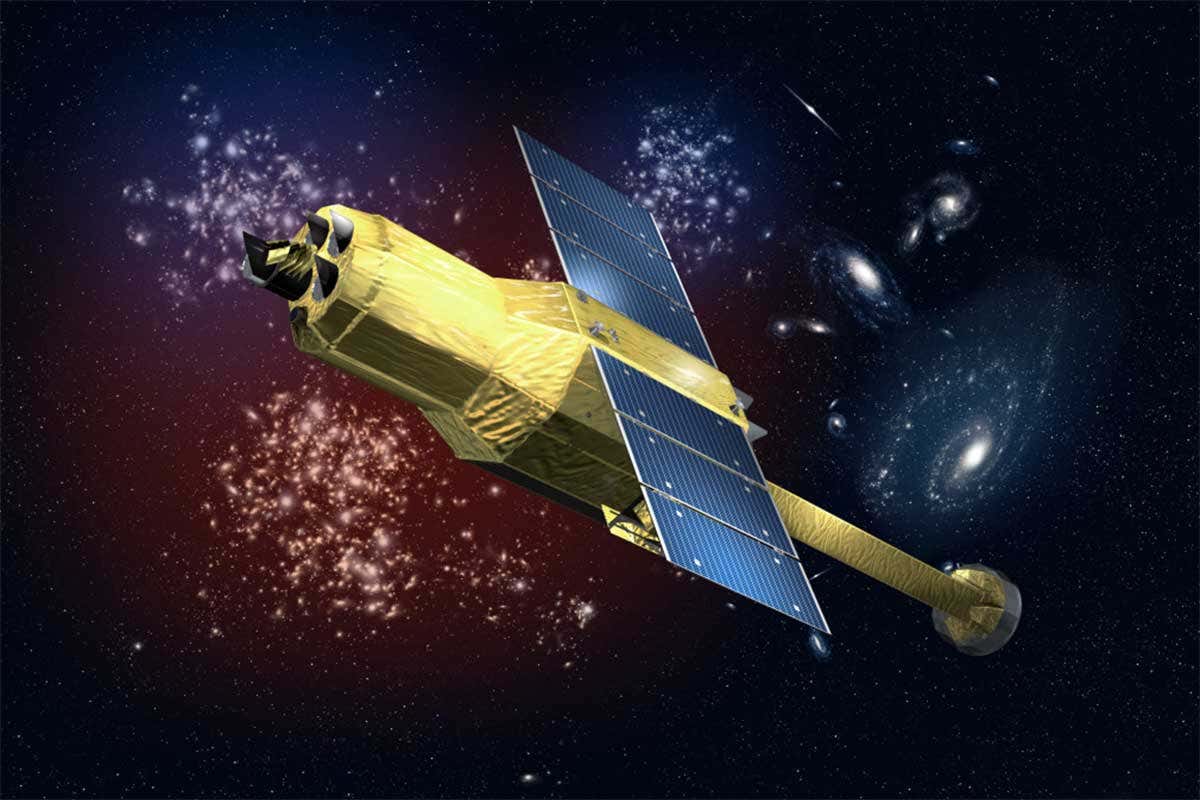 Picture of Hitomi, the Japanese Space Agency's satellite