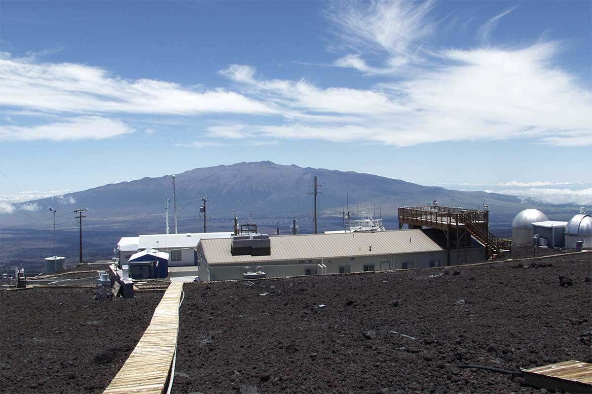 Mauna Loa Observatory in Hawaii