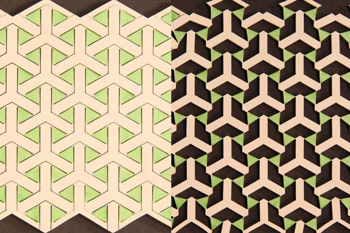 Metamaterials based on Islamic designs
