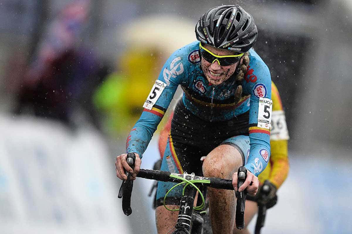 Belgian cyclo-cross rider Femke Van Den Driessche