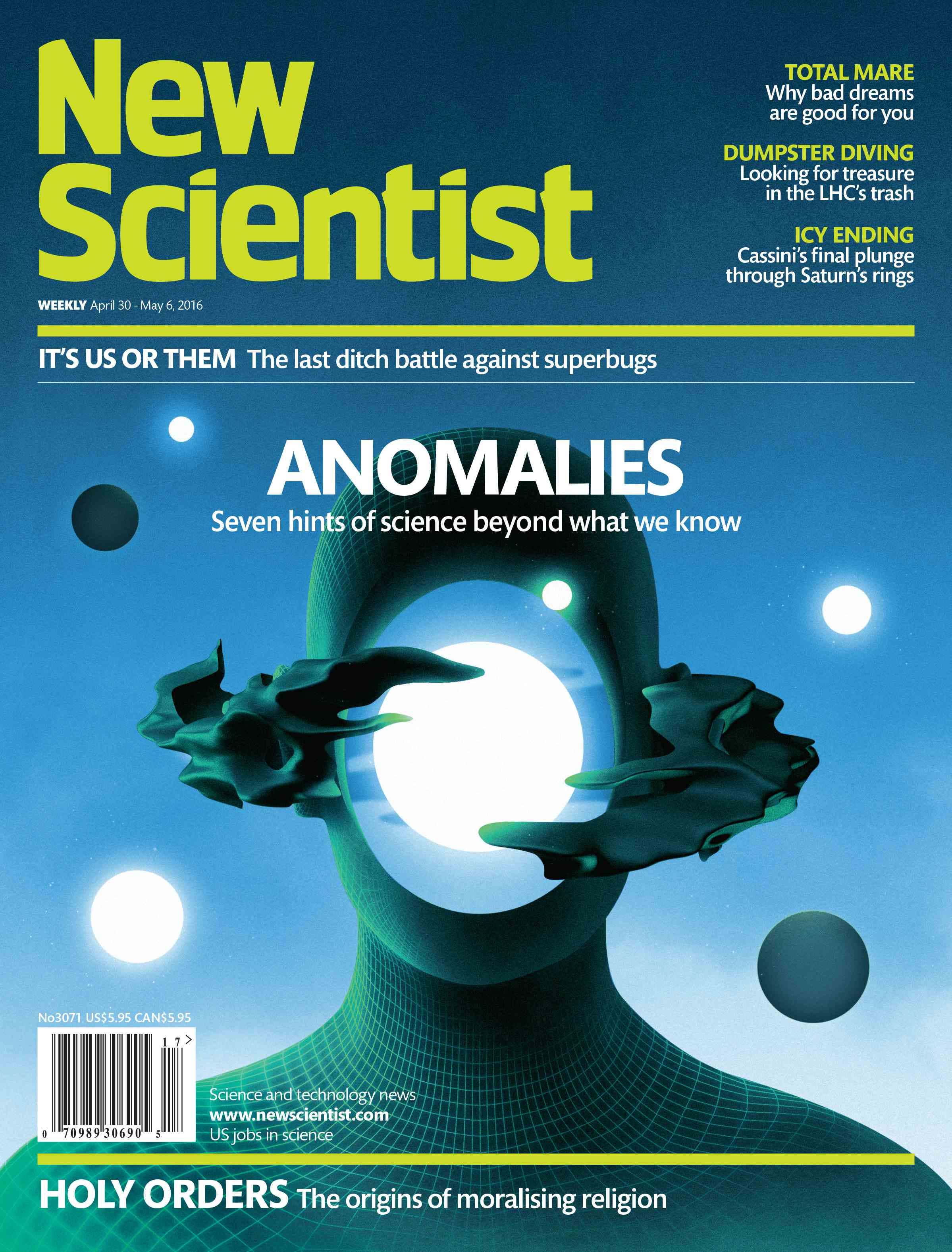New Scientist issue 3071 cover