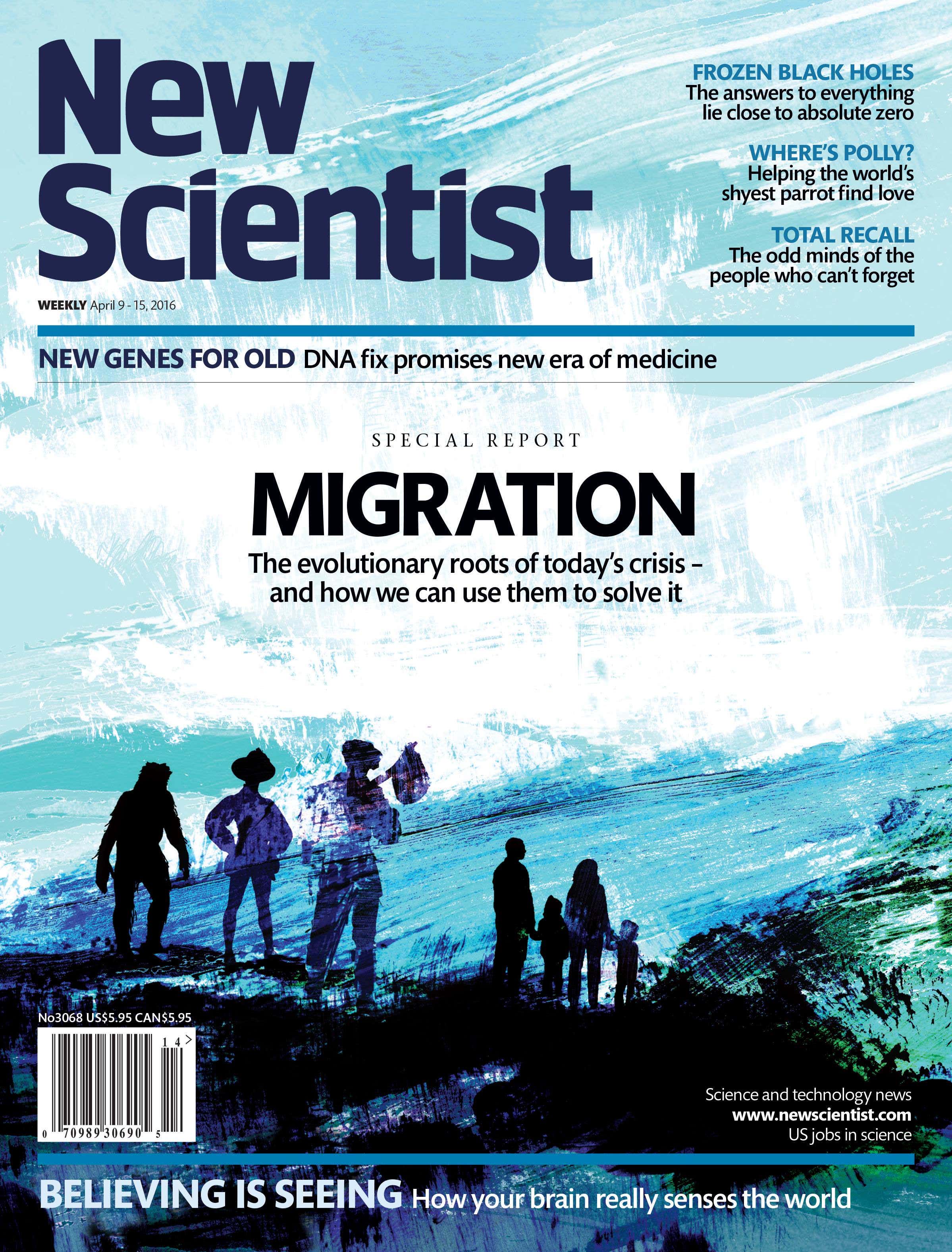 New Scientist issue 3068 cover
