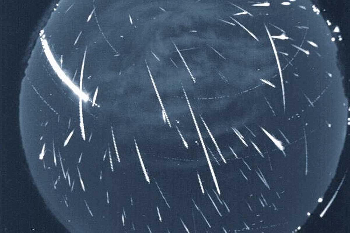 Perseid meteor shower