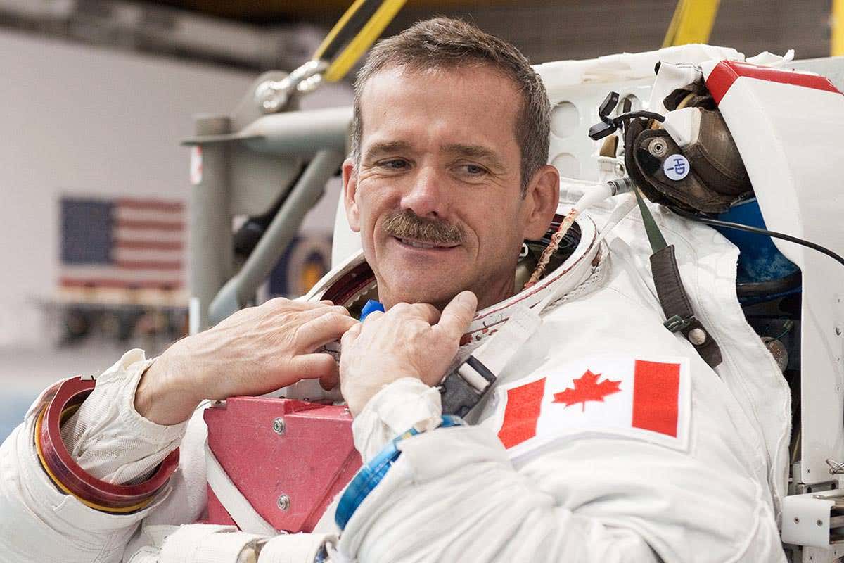 Astronaut Chris Hadfield