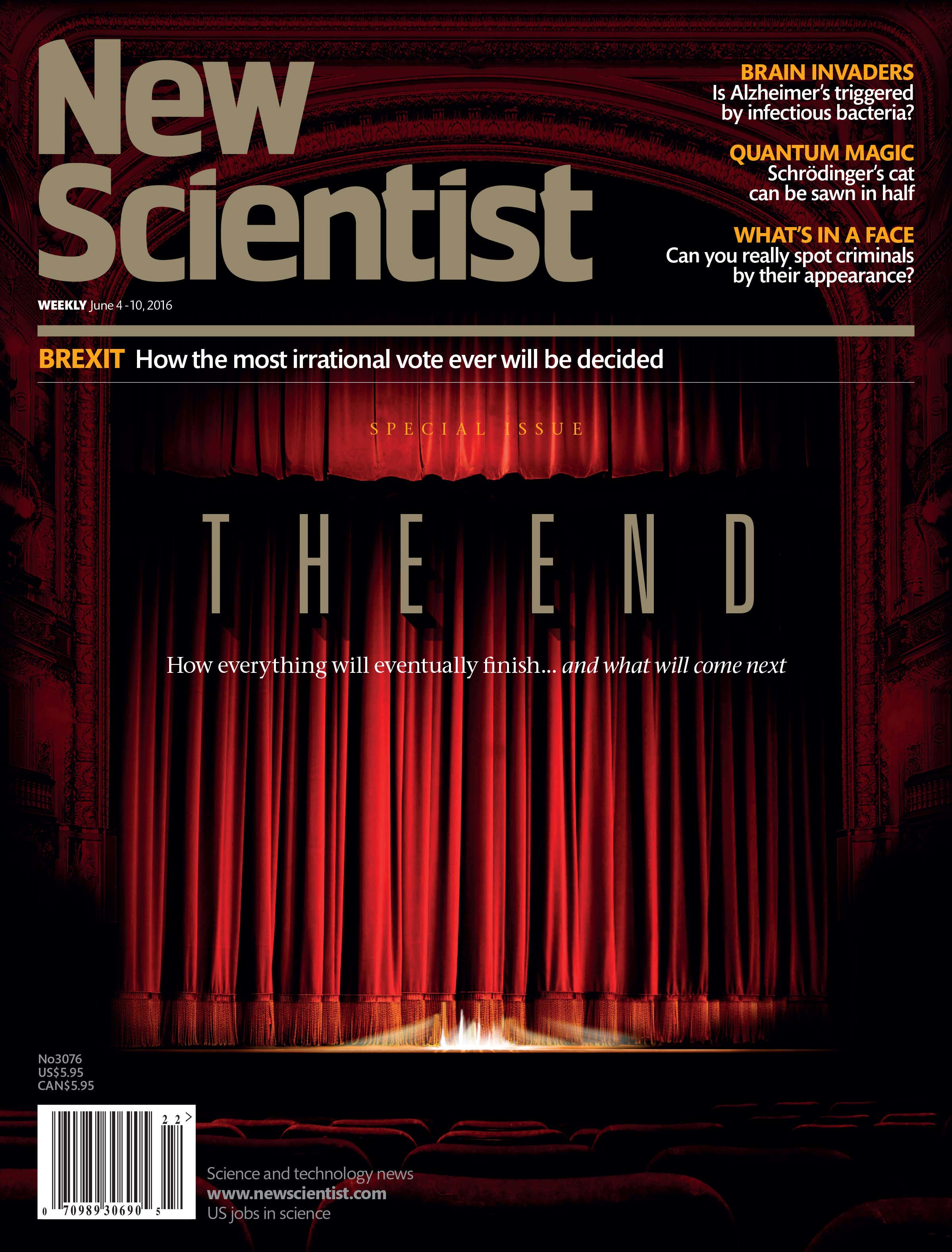 New Scientist issue 3076 cover