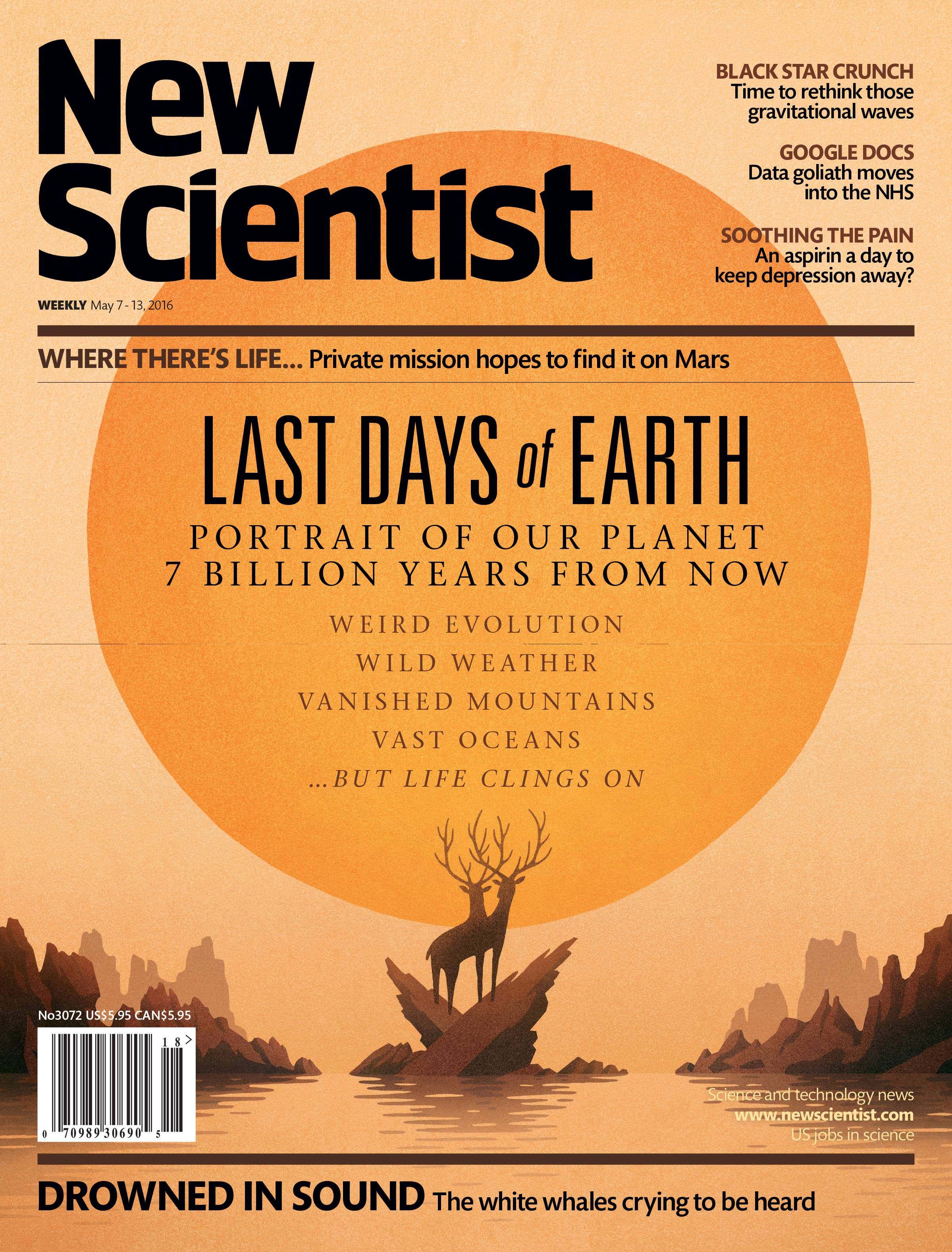 New Scientist issue 3072 cover