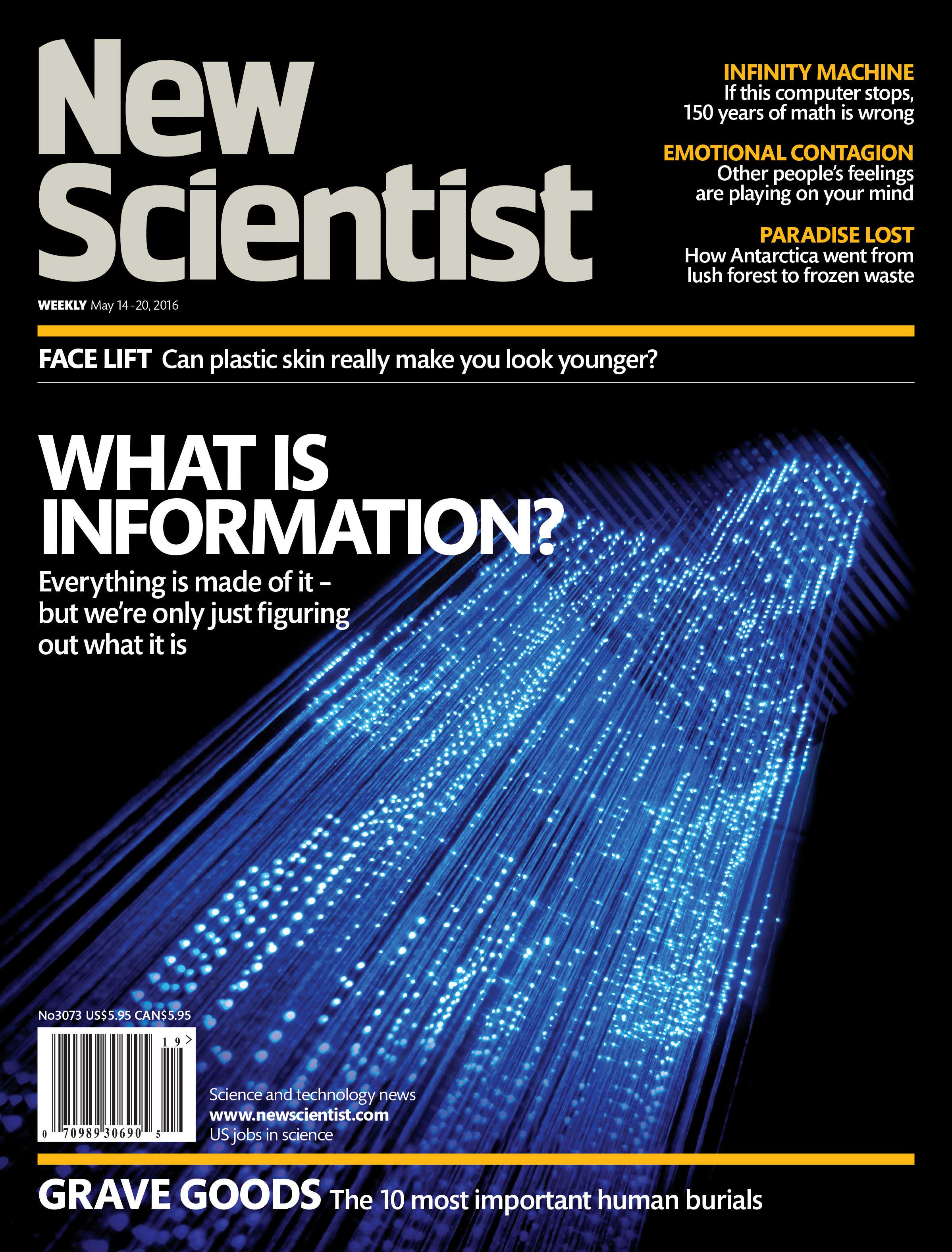 New Scientist issue 3073 cover