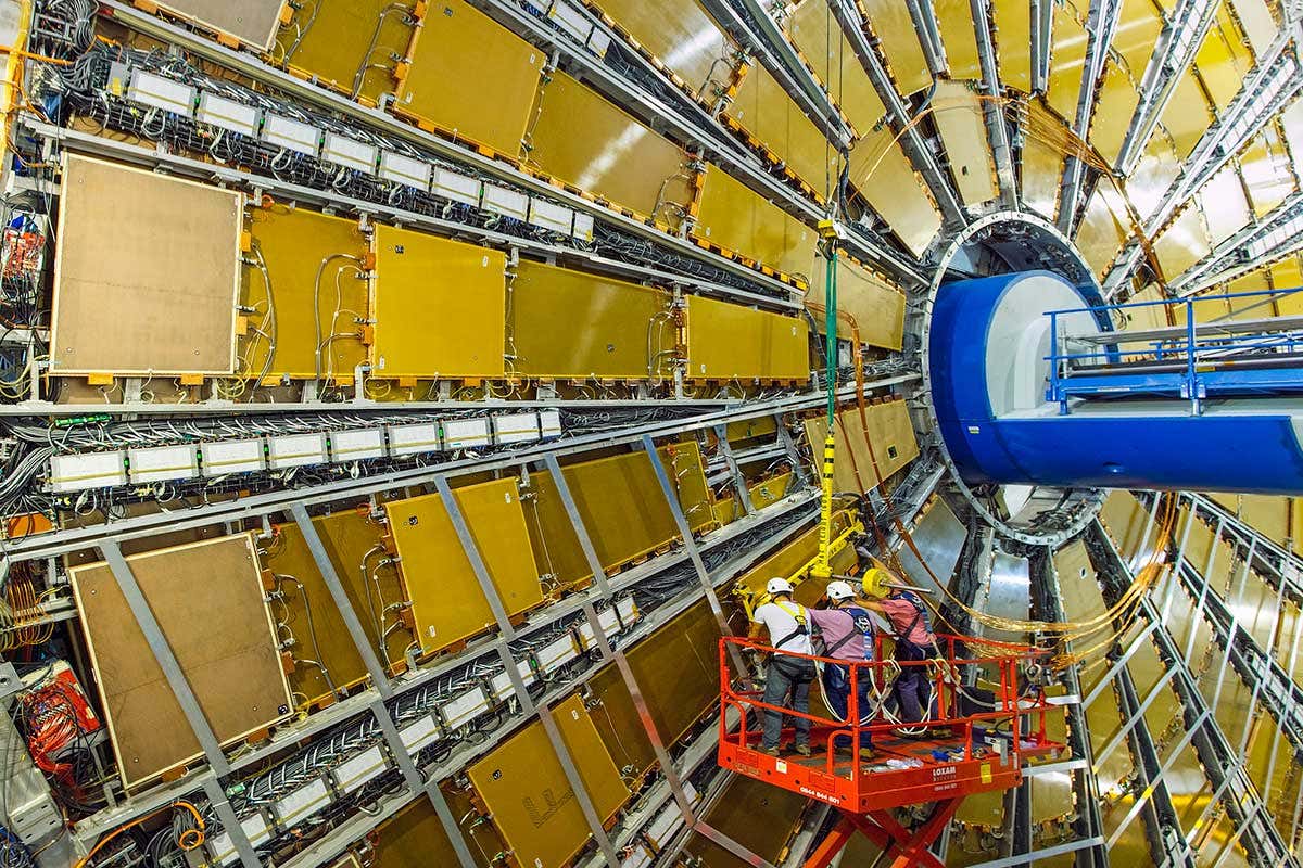 Part of the LHC
