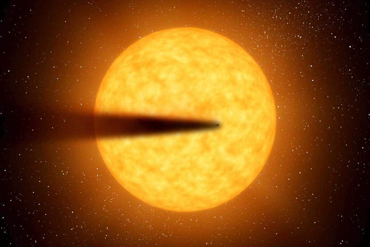 The alien world that's being vaporised by a death ray