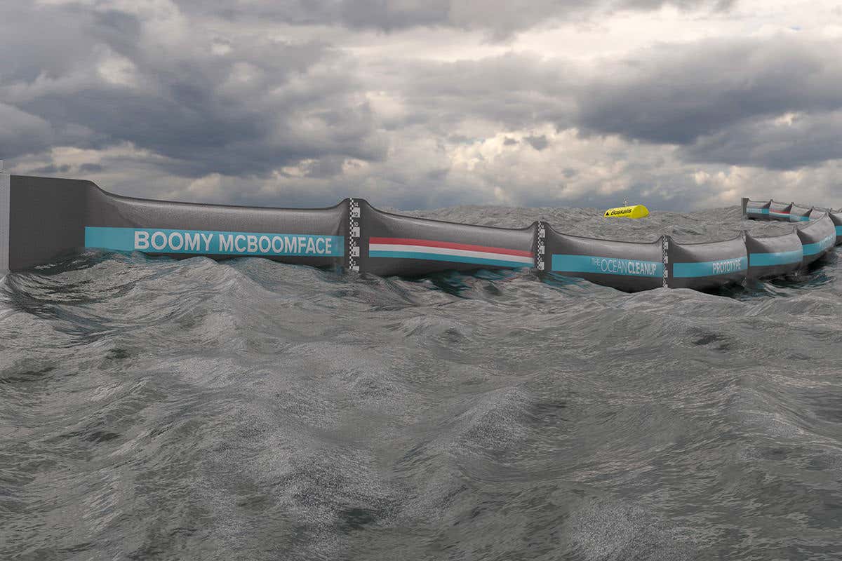 The prototype plastic-clearing Boomy McBoomface