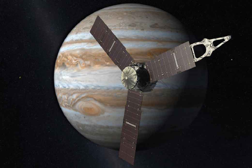 NASA’s Juno probe enters near-perfect orbit around Jupiter