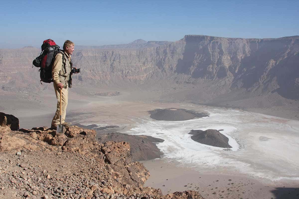 Trou au Natron volcano