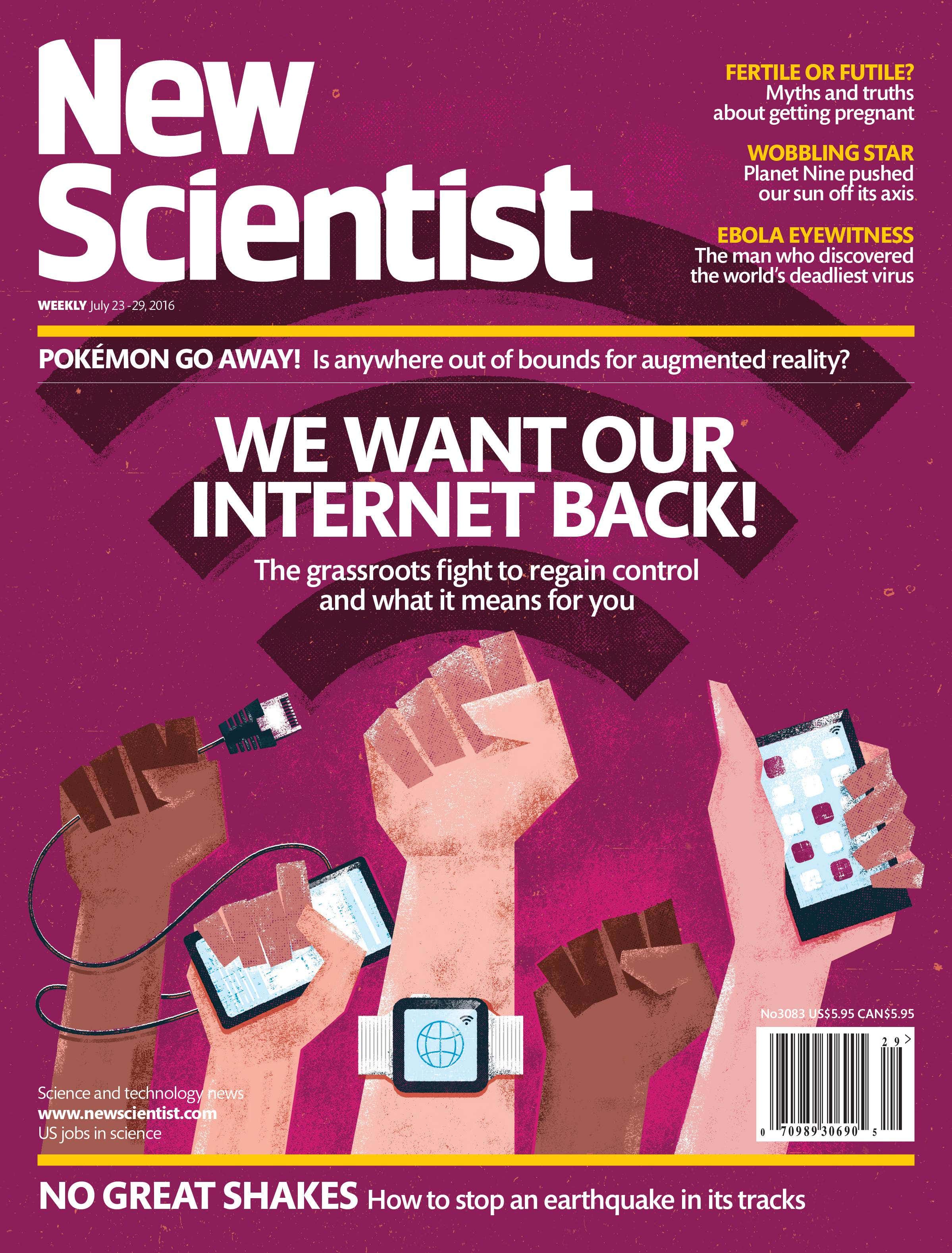 New Scientist issue 3083 cover