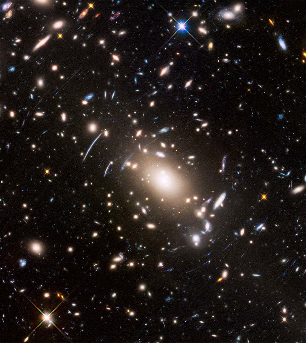 Distant galaxies imaged by Hubble