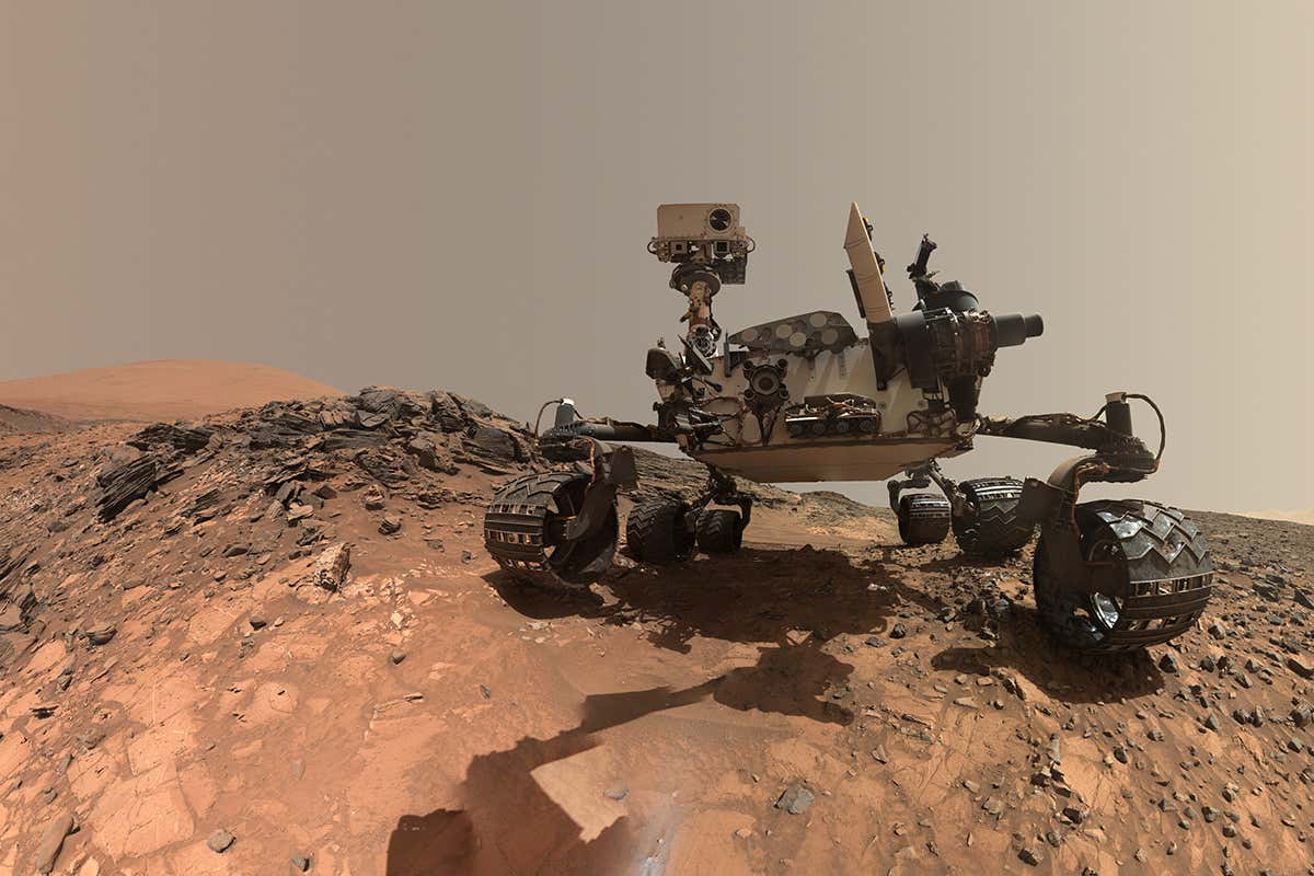 NASA's Curiosity rover on Mars
