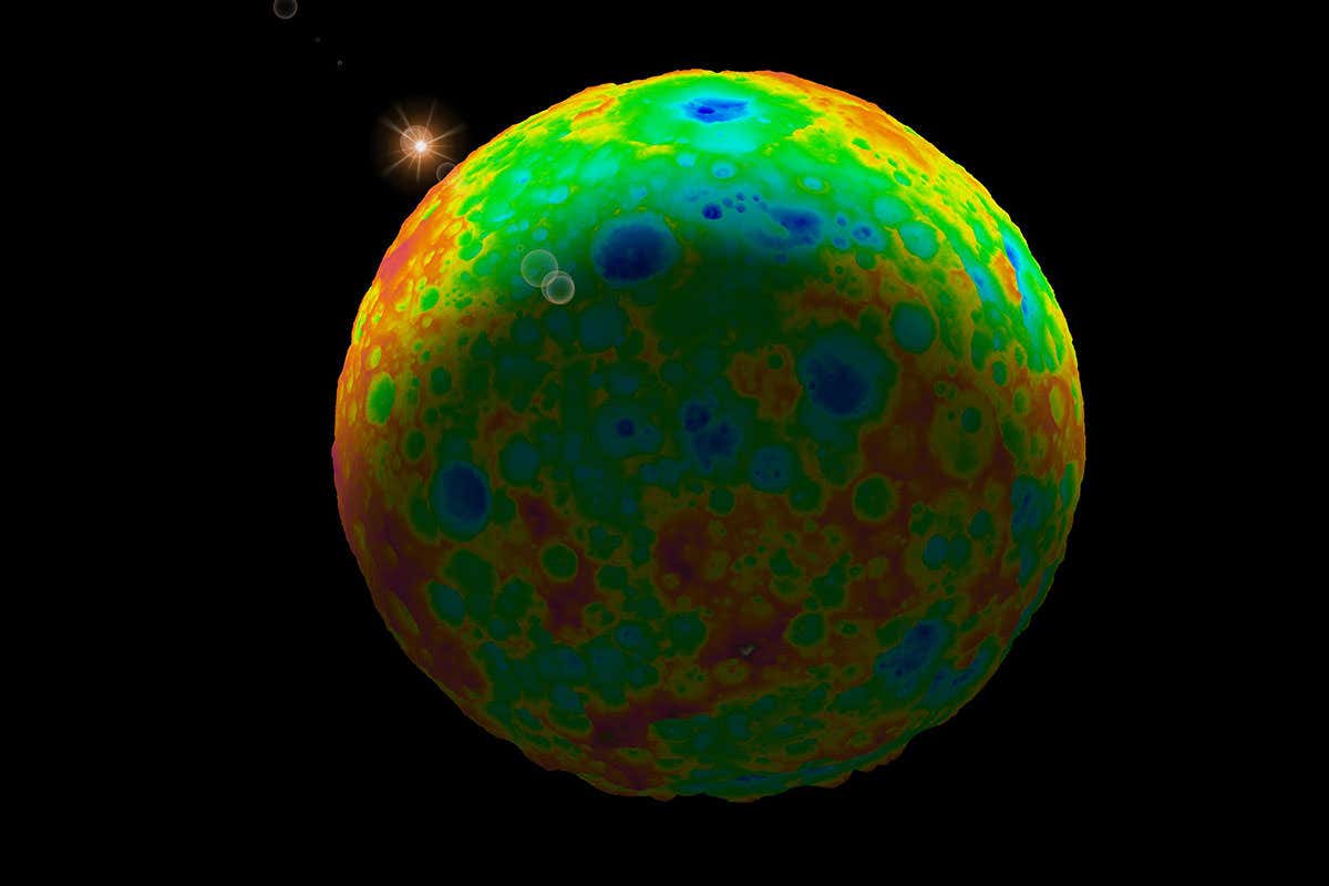 Missing craters on Ceres may have been smoothed by a mud facial