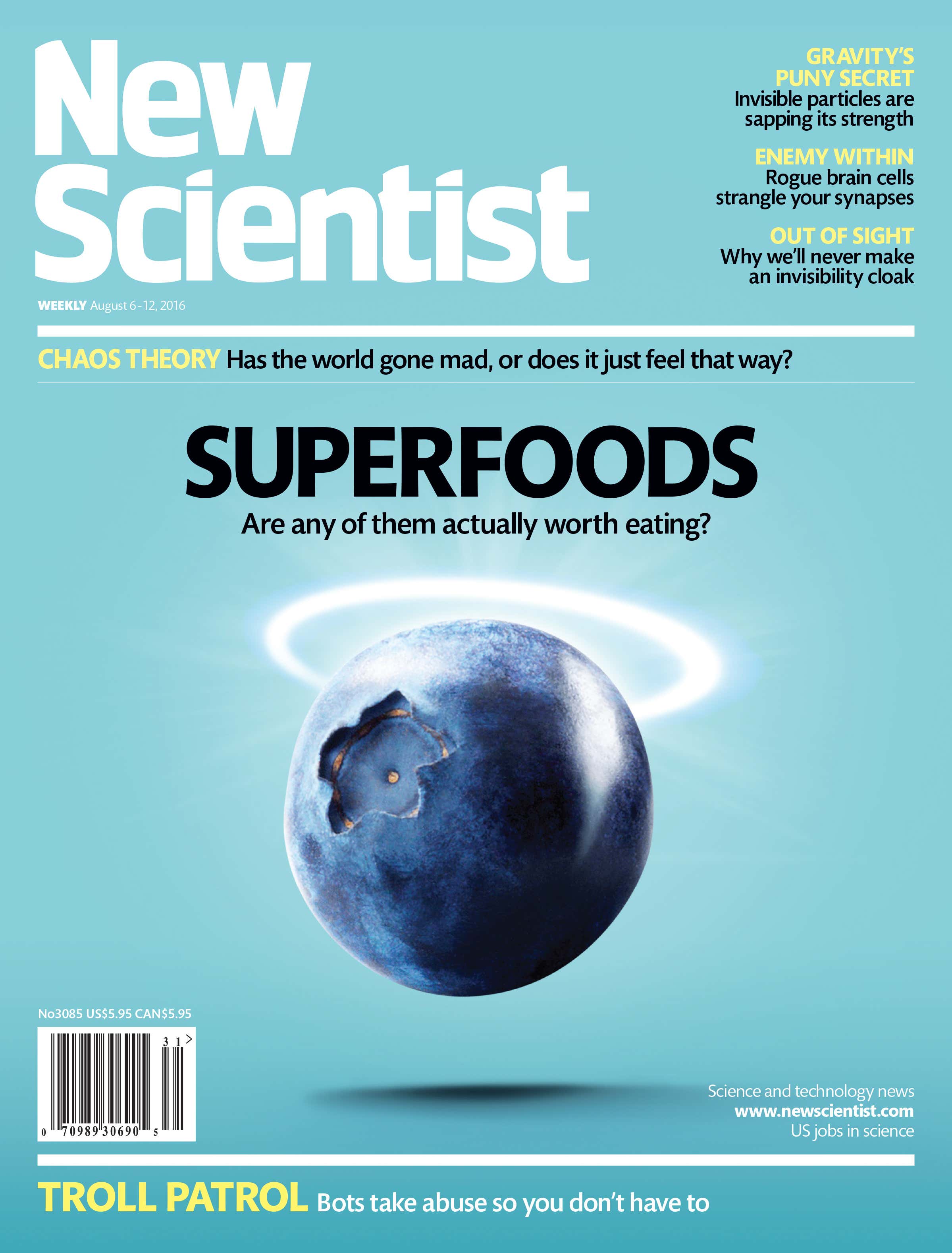 New Scientist issue 3085 cover