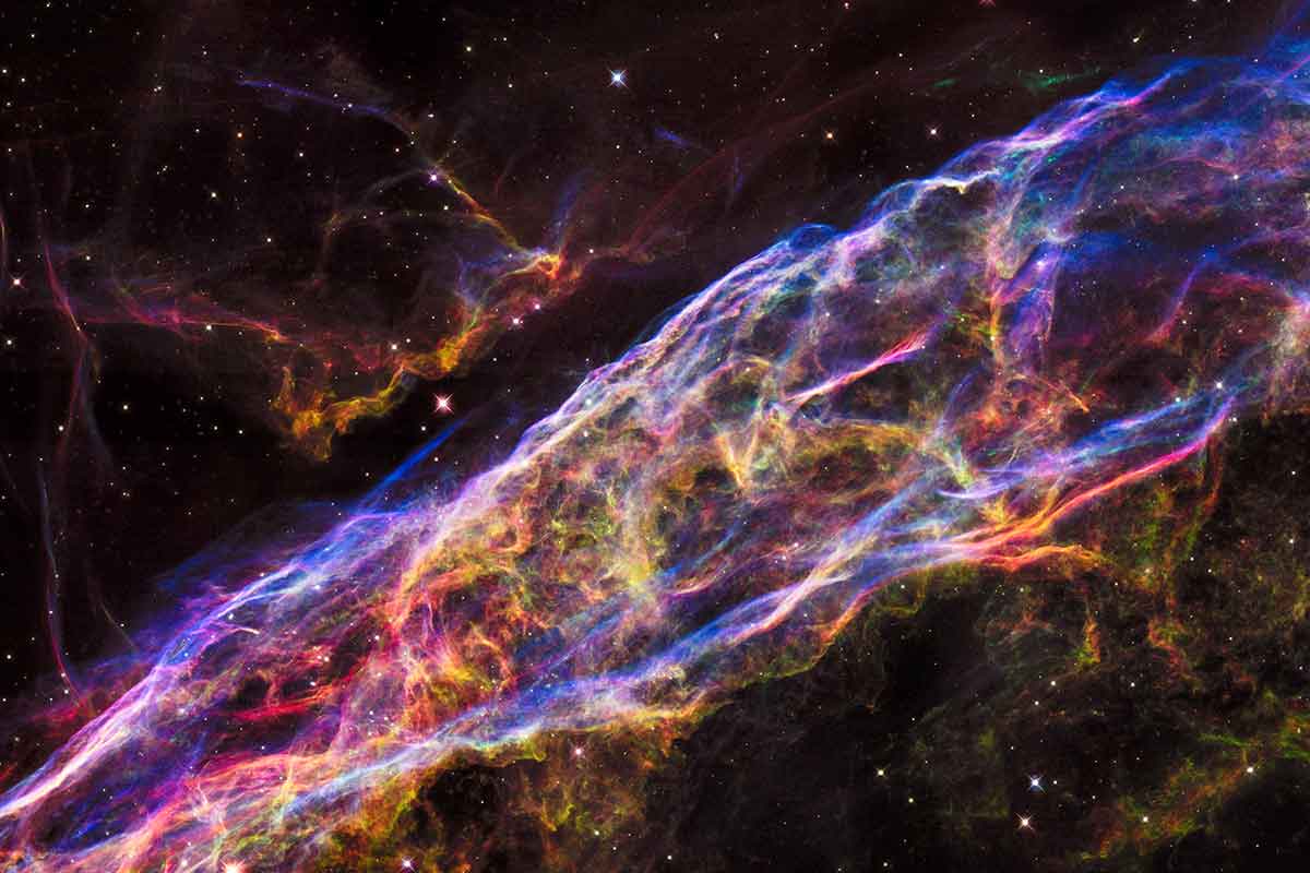 Gas leaving a galaxy