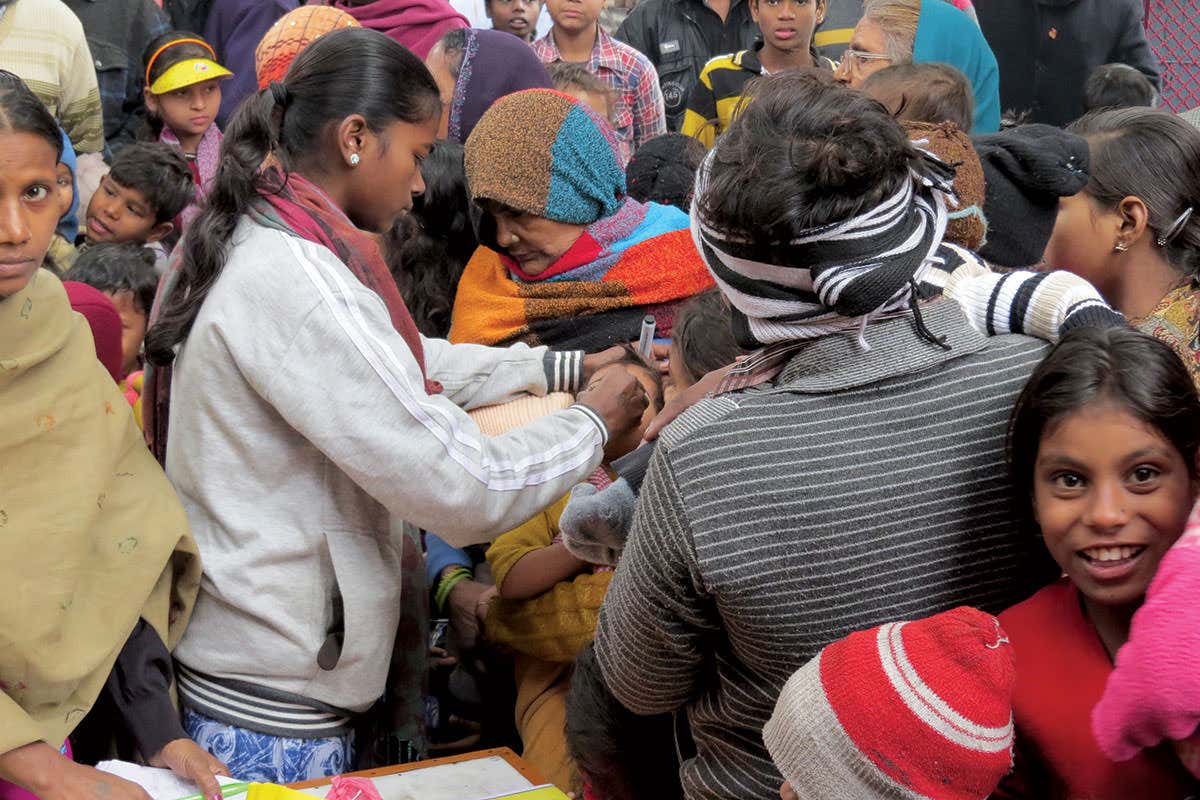 India polio campaign
