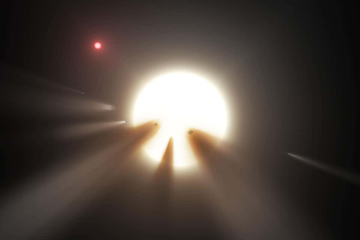 Triple signal of ‘alien megastructure’ star baffles astronomers
