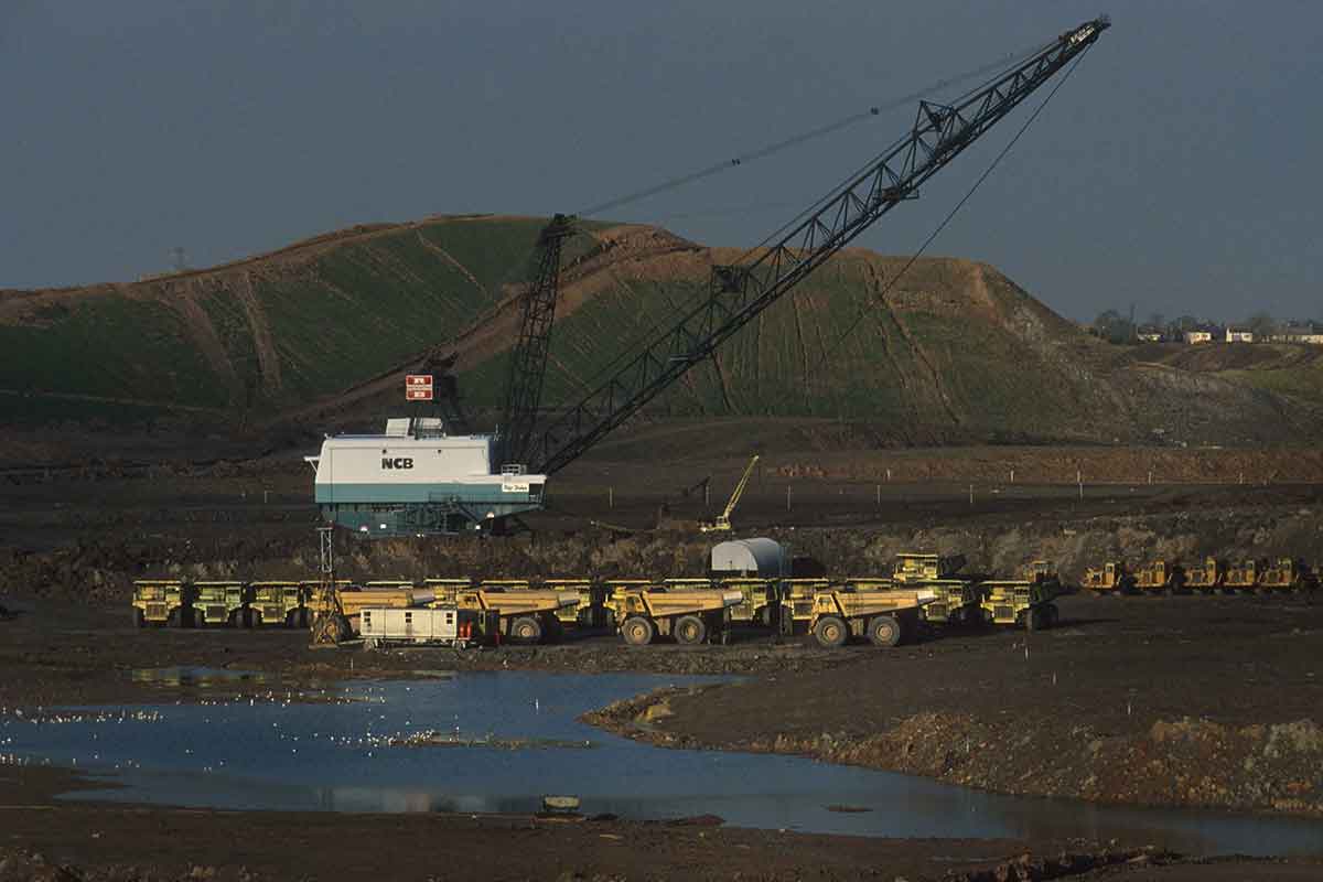 Opencast mine