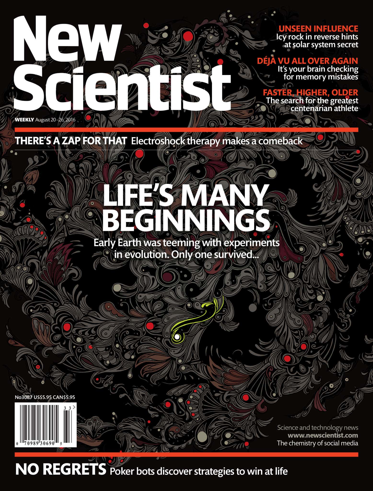 New Scientist issue 3087 cover