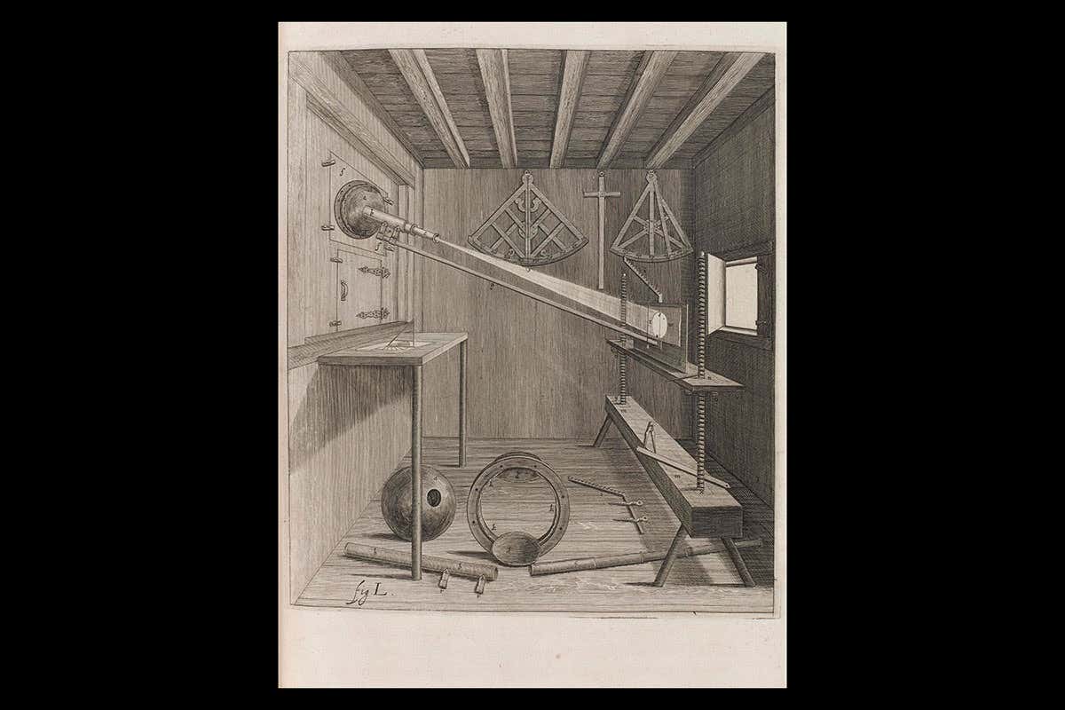Darkened Room - Johannes Hevelius