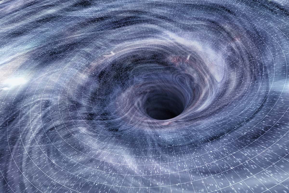 A black hole