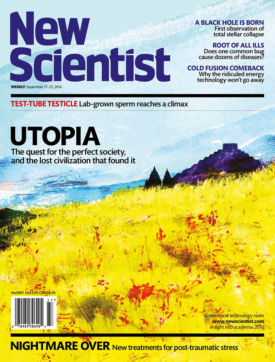 New Scientist issue 3091 cover